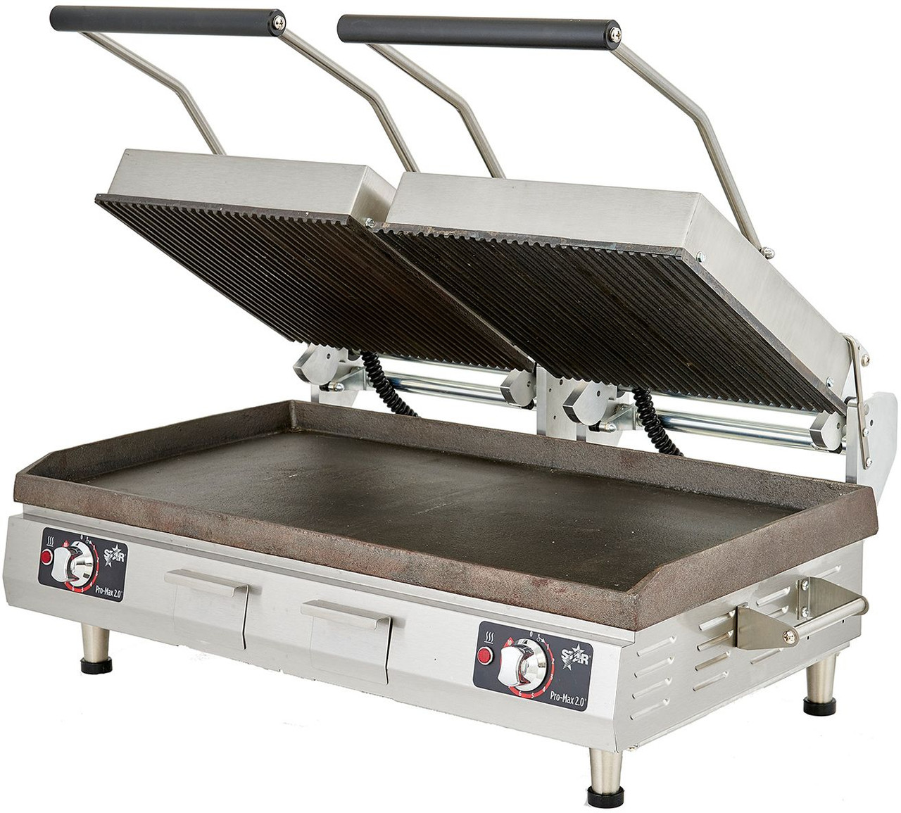 Star PSC28IEGT Panini Grill 34x23 Dual Iron