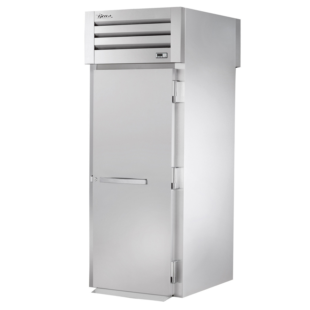 True Manufacturing STR1RRT-1S-1S Spec Series 1 Section Roll Thru Refrigerator with Solid Doors - All Stainless