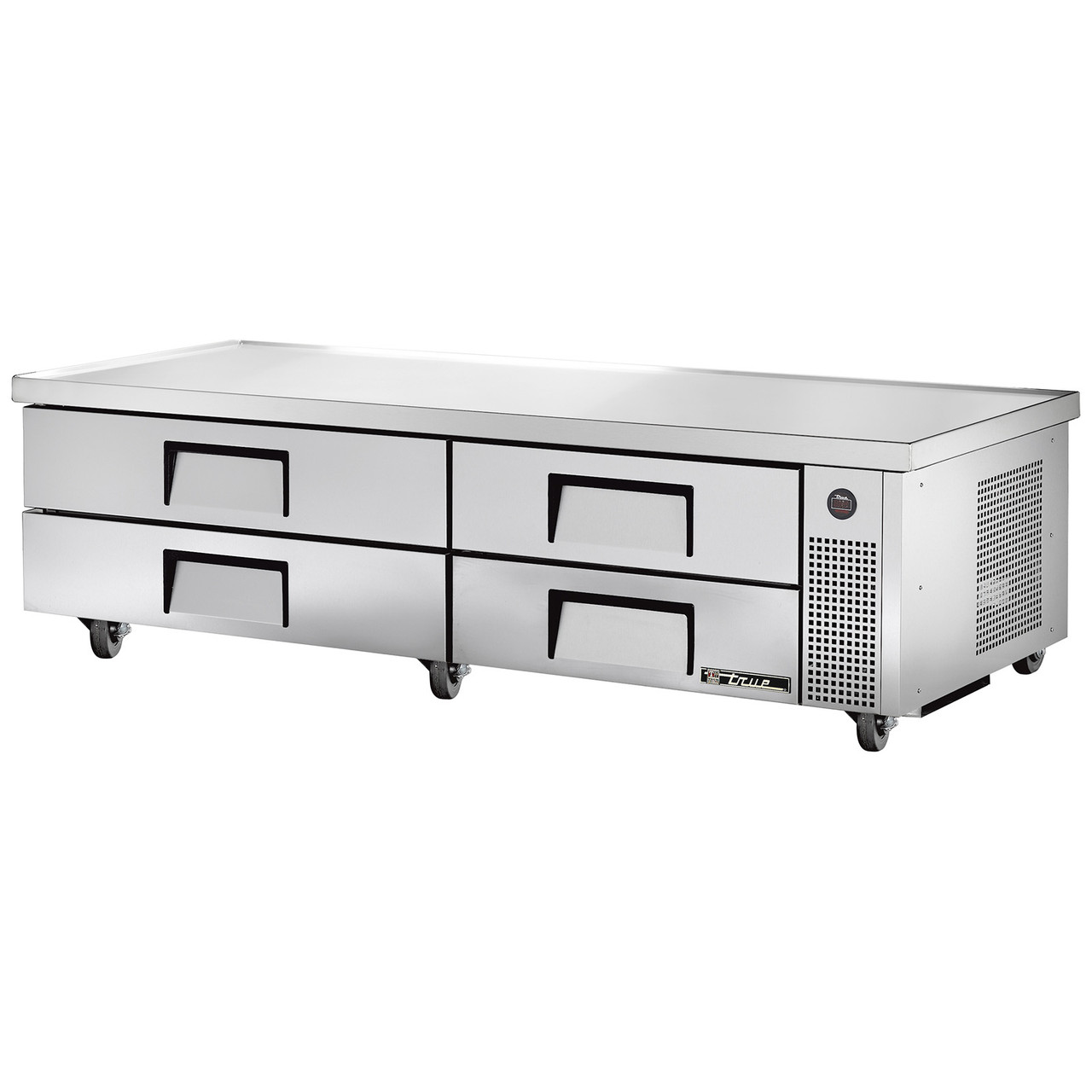 True Manufacturing TRCB-82-84 84" Refrigerated Chef Base / Equipment Stand