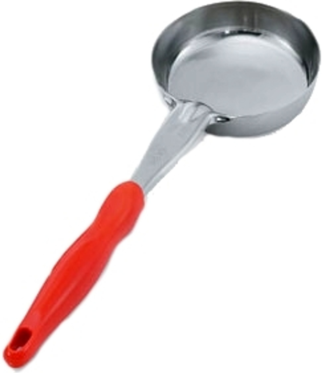 Vollrath 6433865 8 Oz. Spoodle - Solid w/ Orange Handle