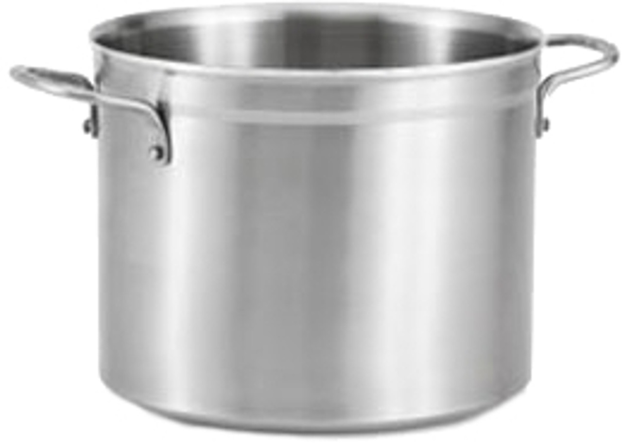 Vollrath 77520 Tribute Stock Pot - Tri Ply W/ Stainless Steel Interior - 8 Qt.