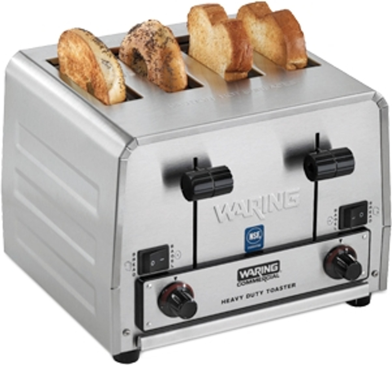 Waring WCT850RC 4-Slice Heavy-Duty Commercial Combination Toaster - 120V