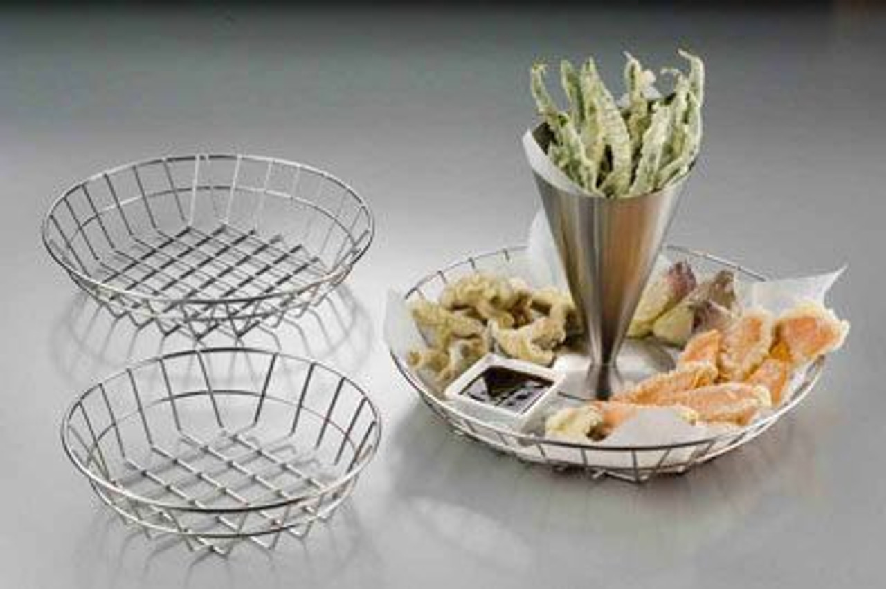 American Metalcraft WISS12 12" Stainless Steel Basket