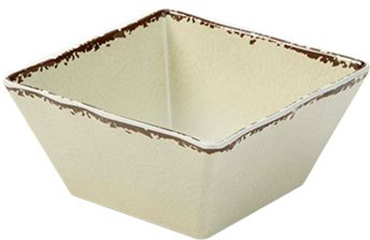 American Metalcraft AWMSQ73 7" Sq. Serving Bowl - Melamine