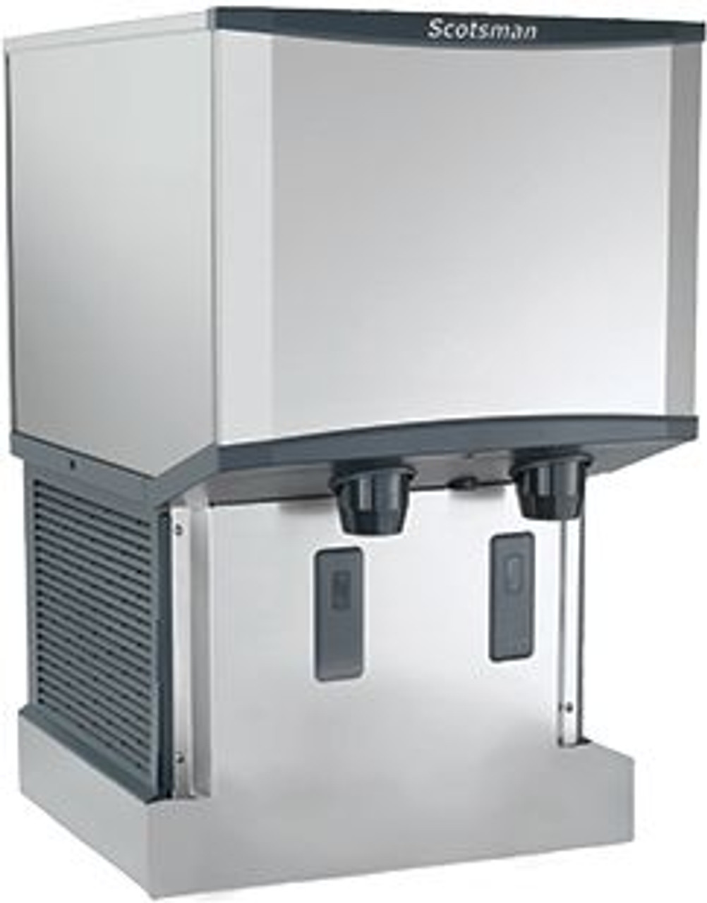 Scotsman HID525AW-1 500 Lb Ice Machine and Water Dispenser - Wall Mount - Air Cooled