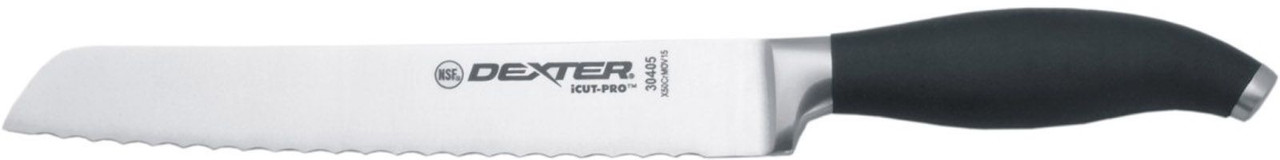 Dexter 30405 8" Forged Scalloped Bread Slicer - iCUT-PRO Series