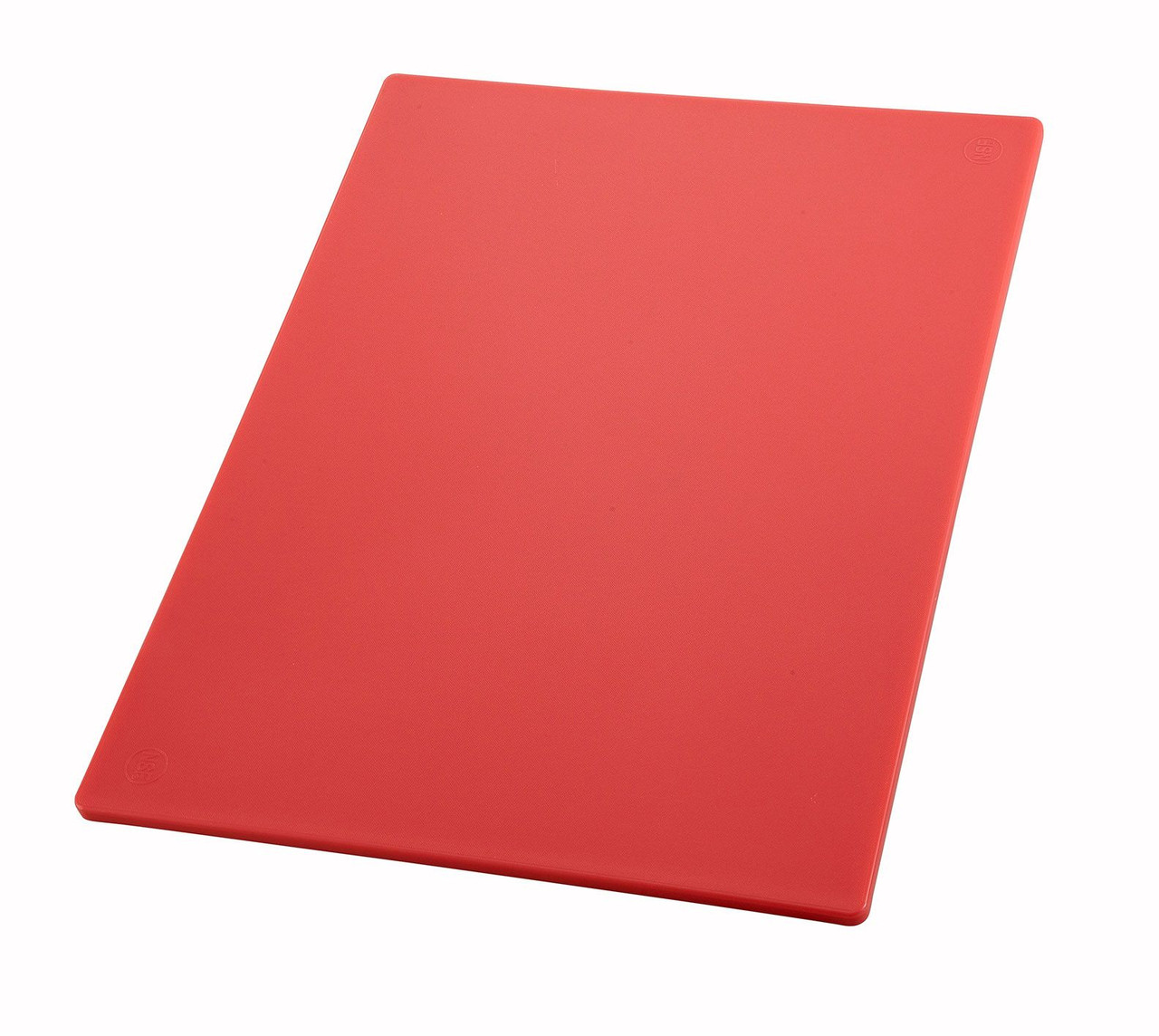 Winco CBRD-1824 18" x 24" Red Cutting Board - Poly