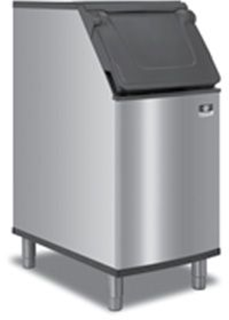 Manitowoc D420 383 lb Ice Storage Bin - Stainless Exterior