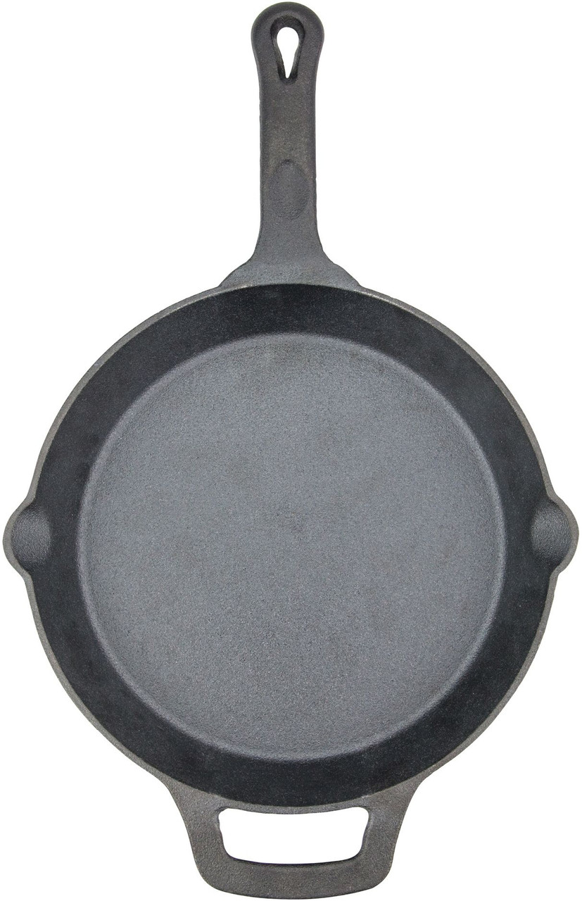 Winco CAST-10 10" Cast Iron Skillet - Fire Iron