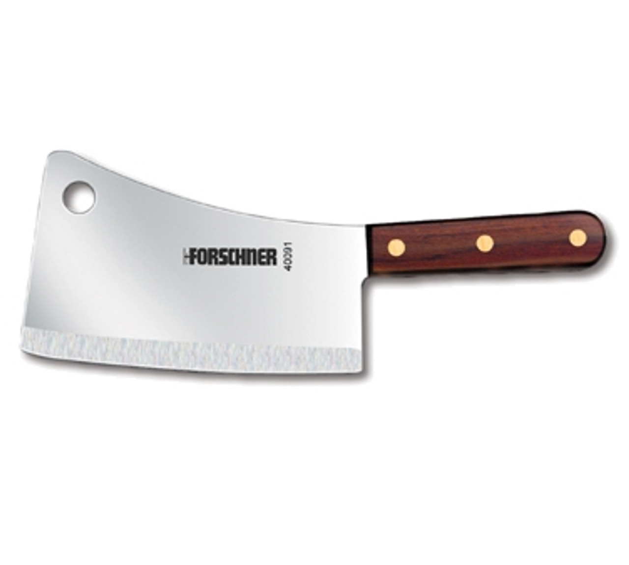 Victorinox 7.6059.9 7" x 3" Cleaver - Walnut Handle