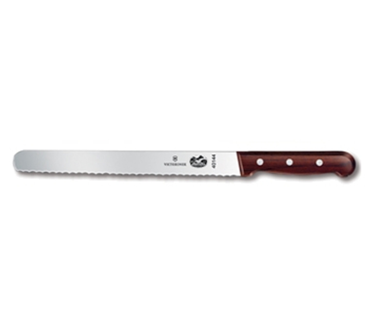 Victorinox 5.4230.25 10" Slicing Knife - Serrated Edge - Rosewood