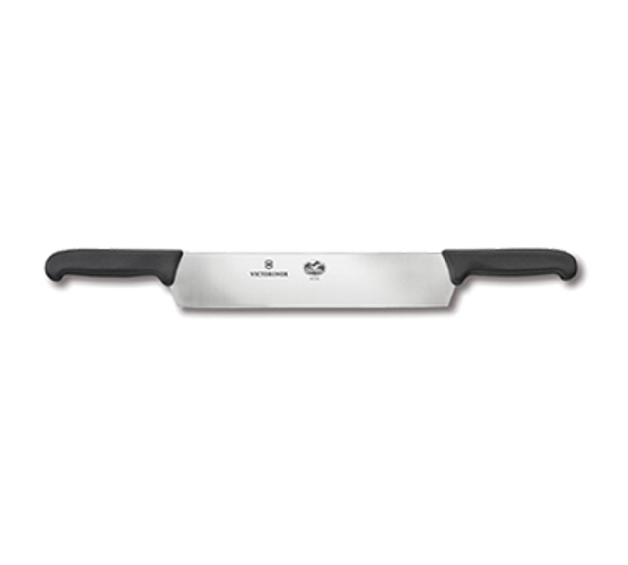 Victorinox 6.1203.36 14" Double Handle Cheese Knife - Black Fibrox