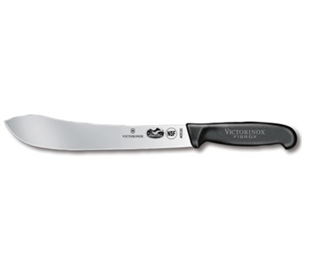 Victorinox 5.7403.25 10" Butcher Knife - Black Fibrox Handle