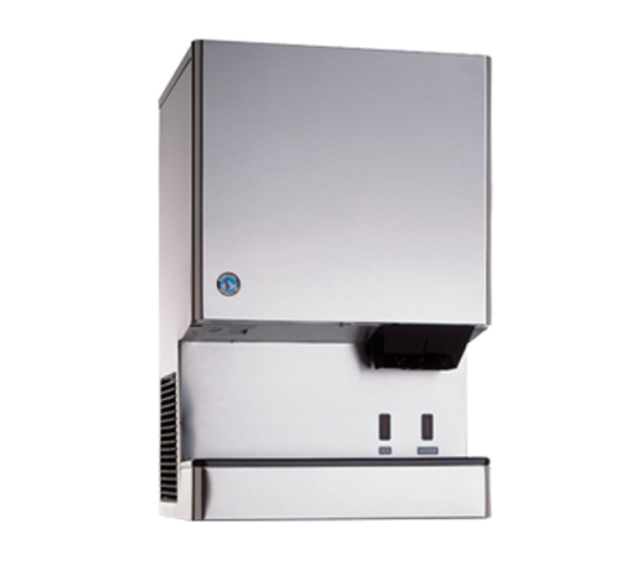 Hoshizaki DCM-500BWH-OS 590 Lb. Countertop Hands Free OptiServe Ice and Water Dispenser with 40 Lb. Storage - Water Cooled