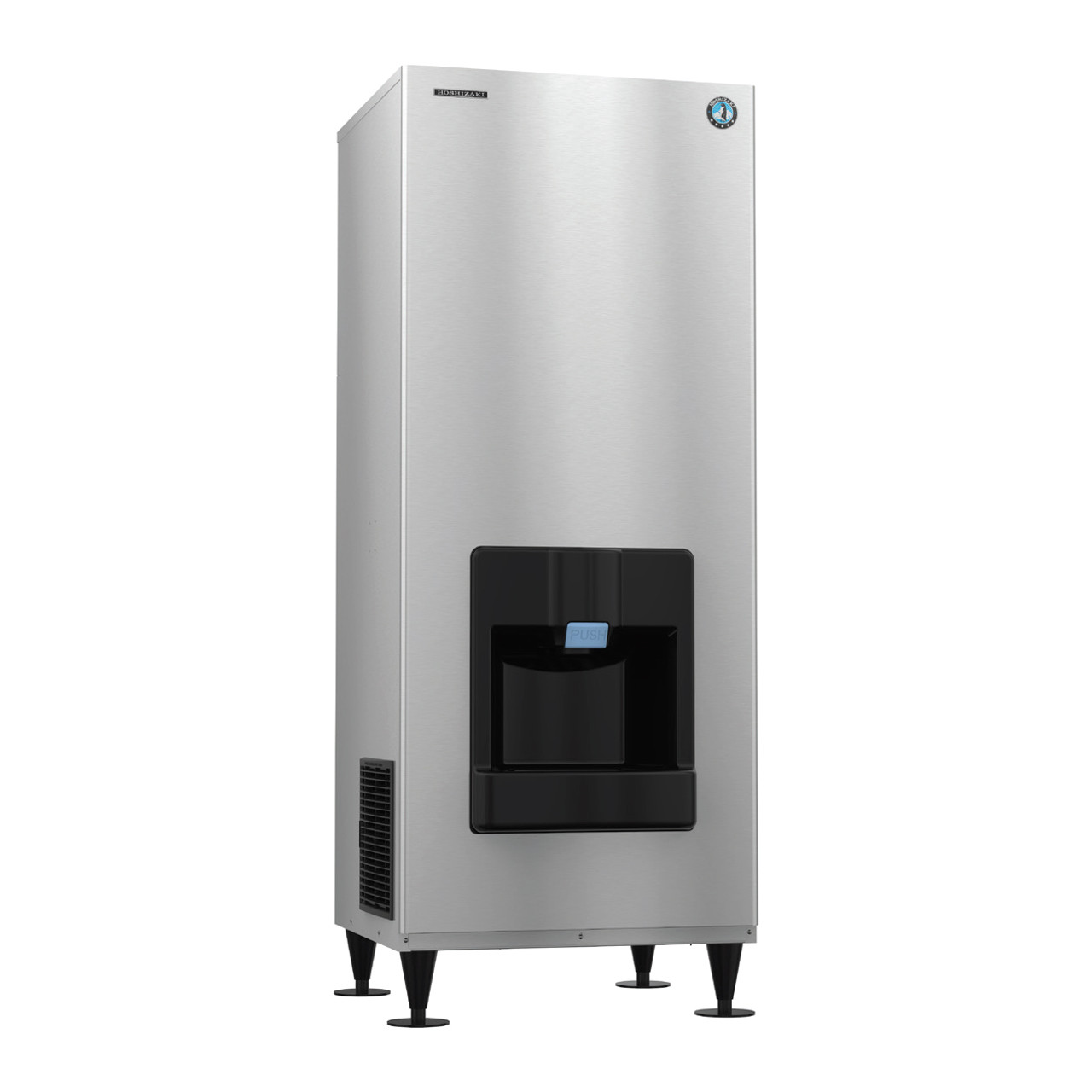 Hoshizaki DKM-500BWJ 30" Water Cooled Serenity Ice and Water Dispenser - 200lb Storage / 545 Lb. Production