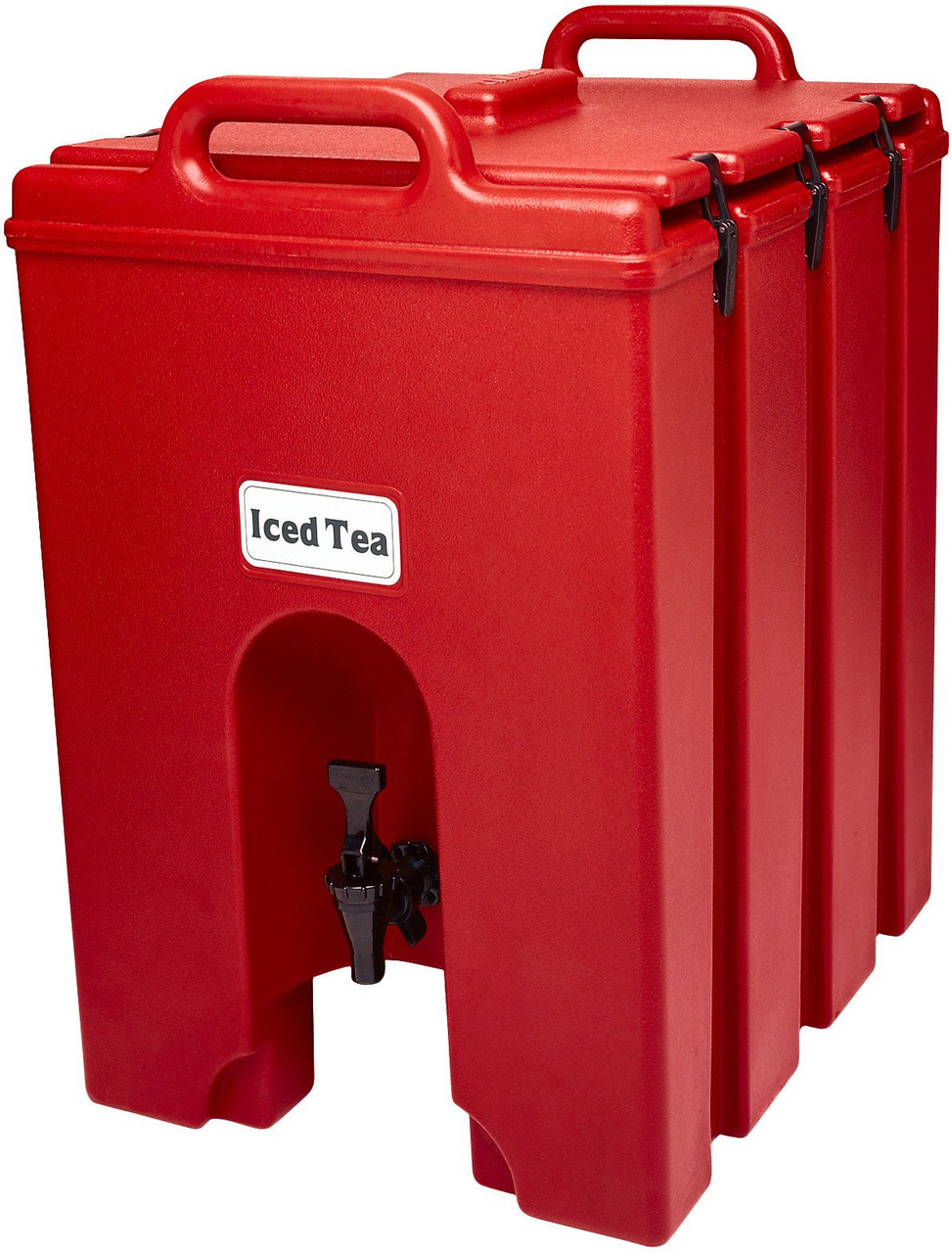 Cambro 1000LCD158 11.75 Gallon Camtainer Beverage Carrier - Red