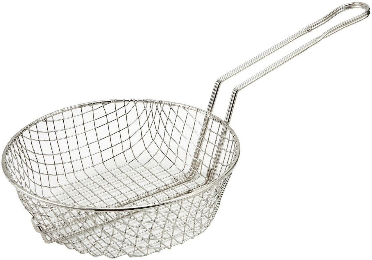 Winco MSB-08 8" Round Culinary Basket