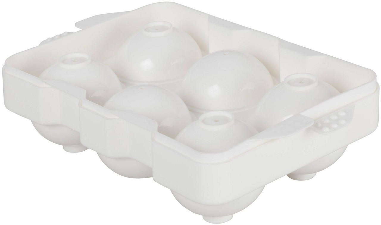 Winco ICCP-6W 2" Spherical Ice Cube Tray - 6 Compartments