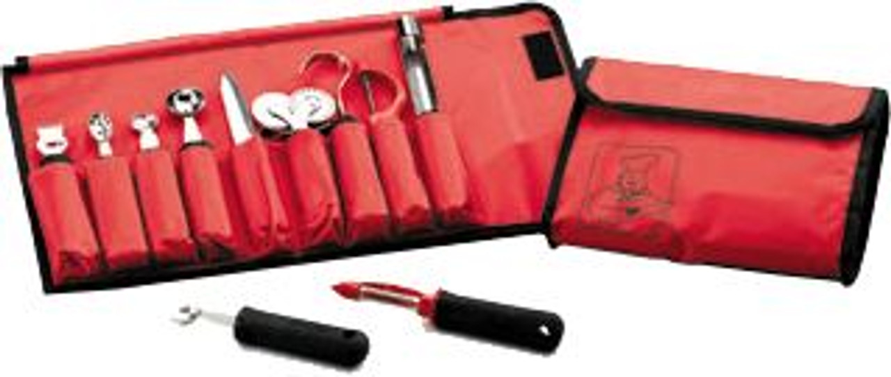 TableCraft E5600-9 9-Piece Garnishing Kit