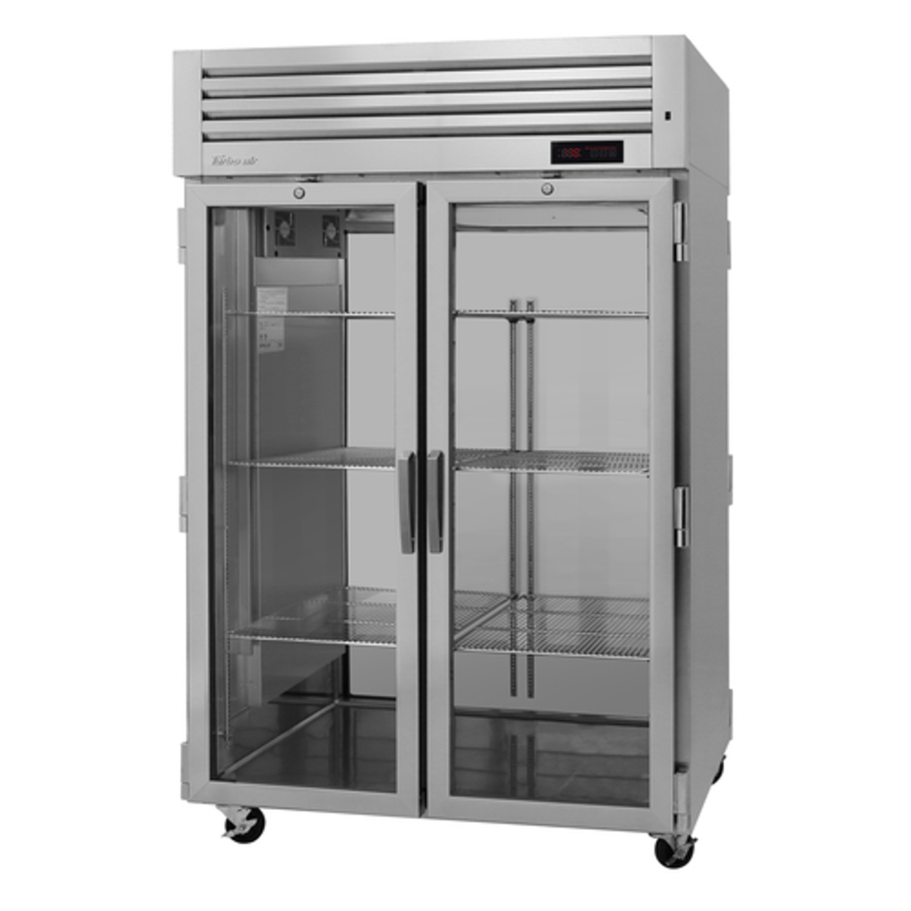 Turbo Air PRO-50H-G 2 Section Reach In Heated Cabinet- PRO Series