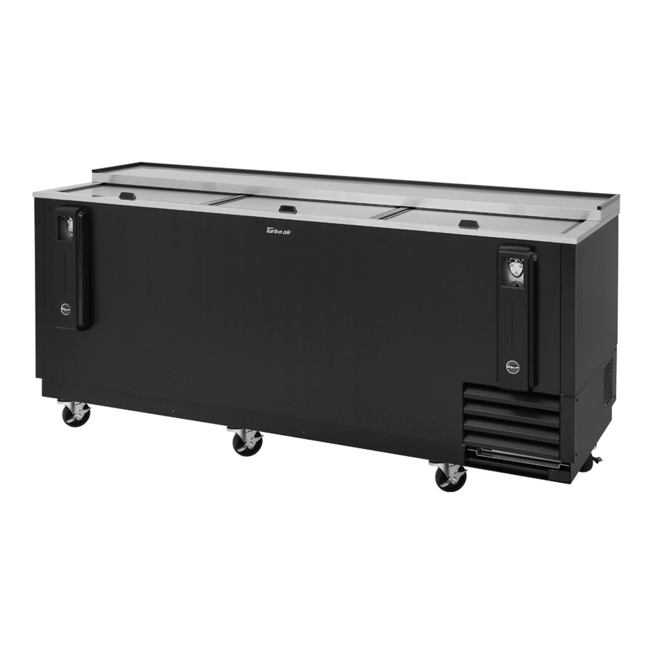 Turbo Air TBC-80SB-N 80" Bottle Cooler - Super Deluxe Series