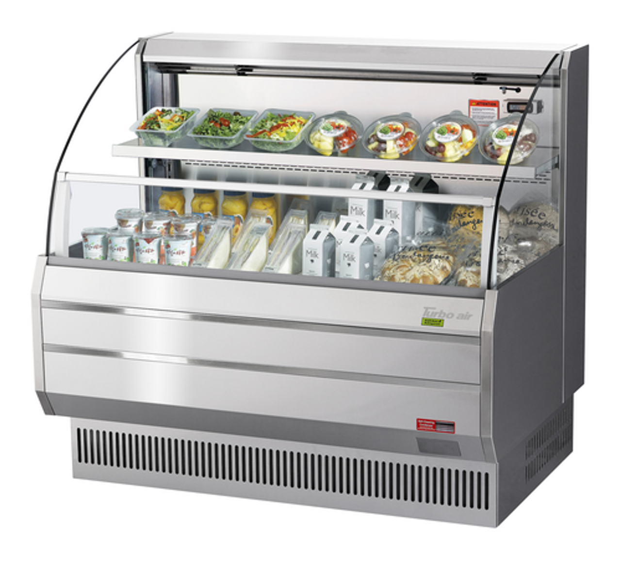 Turbo Air TOM-50LS-N Horizontal Open Display Merchandiser - Low-Profile - 9.8 Cu. Ft. Turbo Air TOM-50LS-N Horizontal Open Display Merchandiser - Low-Profile - 9.8 Cu. Ft.