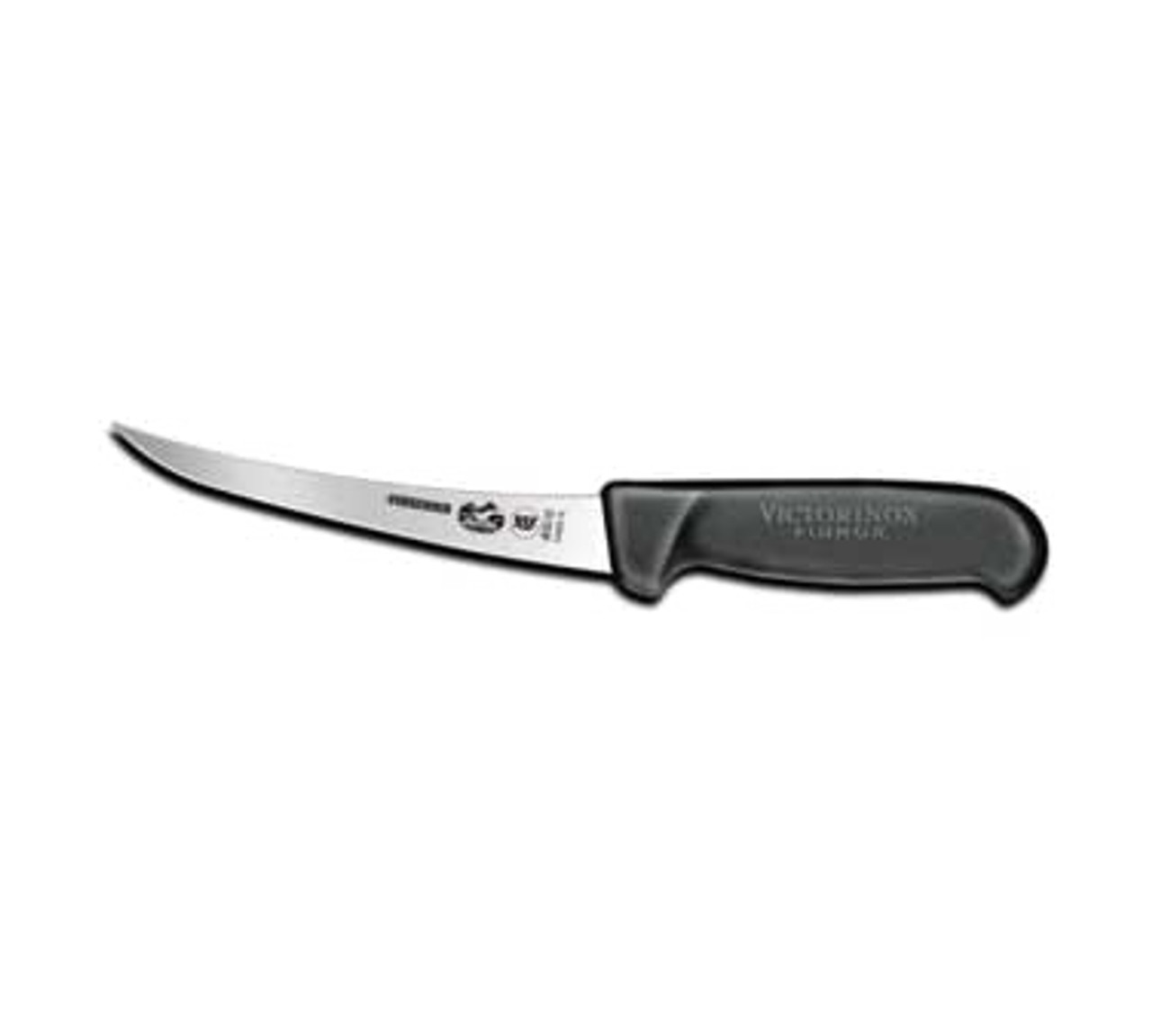 Victorinox 5.6603.15 6" Curved Boning Knife with Black Handle