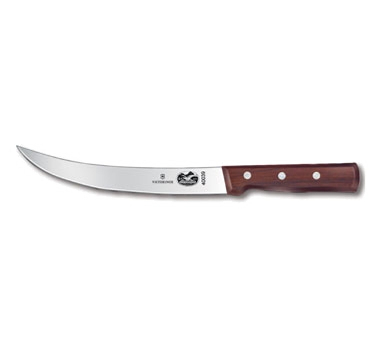 Victorinox 5.7200.20 8" Curved Breaking Knife with Rosewood Handle