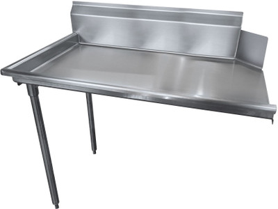 Advance Tabco DTC-S60-36L-X 36" Clean Dishtable - R to L - Galv Legs Advance Tabco DTC-S60-36L-X 36" Clean Dishtable - R to L - Galv Legs