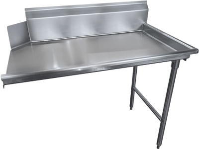 Advance Tabco DTC-S70-36R-X 36" Clean Dishtable - L to R - S/S Legs Advance Tabco DTC-S70-36R-X 36" Clean Dishtable - L to R - S/S Legs