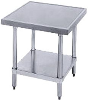 Advance Tabco MT-SS-302 Stainless Equipment Stand & Undershelf Advance Tabco MT-SS-302 Stainless Equipment Stand & Undershelf