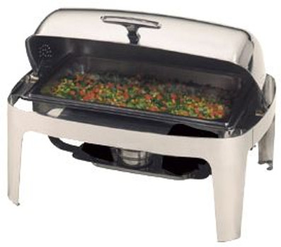 American Metalcraft ADAGIORT26 9 Qt Chafer with Silver Handle American Metalcraft ADAGIORT26 9 Qt Chafer with Silver Handle