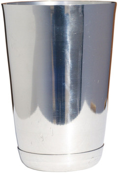Spill-Stop 103-01 Bar Shaker - Squat Shaped - Stainless Steel - 16 oz. Spill-Stop 103-01 Bar Shaker - Squat Shaped - Stainless Steel - 16 oz.