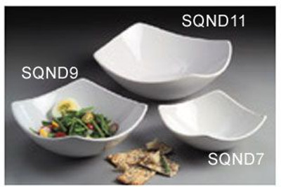 American Metalcraft SQND9 Prestige Squound Ceramic Bowl 9" American Metalcraft SQND9 Prestige Squound Ceramic Bowl 9"