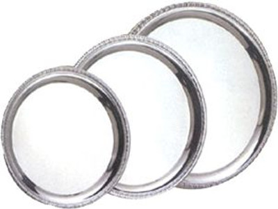 American Metalcraft SST14 14" Serving Tray - Polished Stainless Steel - Case of 24 American Metalcraft SST14 14" Serving Tray - Polished Stainless Steel - Case of 24