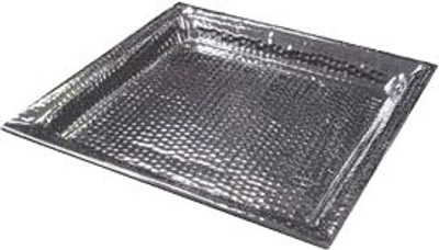 American Metalcraft HMSQ18 Square Hammered Metal Tray - 18" - Case of 6 American Metalcraft HMSQ18 Square Hammered Metal Tray - 18" - Case of 6