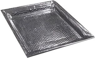American Metalcraft HMSQ20 Square Hammered Metal Tray - 20" - Case of 6 American Metalcraft HMSQ20 Square Hammered Metal Tray - 20" - Case of 6