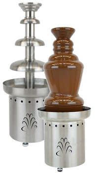 Buffet Enhancements Chocolate Shot, Drinking Chocolate Machine, Gold - Pro  Restaurant Equipment