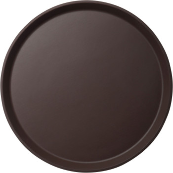 Cambro 1600CT138 Round Fiberglass Camtread Tray 16" - Tan Cambro 1600CT138 Round Fiberglass Camtread Tray 16" - Tan