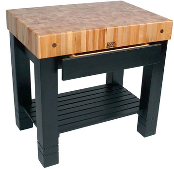 John Boos HMST36245 30" x 45" Homestead Block Table