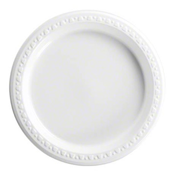 Callico 81207 7" White Plastic Disposable Plate