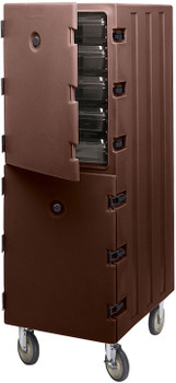 Cambro 1826DBC131 Camcart for Food Boxes - Double Compartment Cambro 1826DBC131 Camcart for Food Boxes - Double Compartment