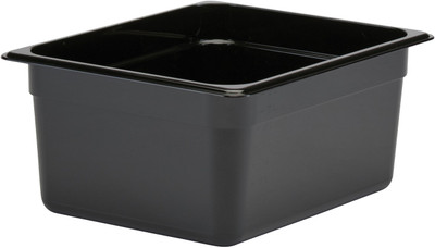 Cambro 26CW110 1/2 Size Food Storage Pan 6" Deep - Black Cambro 26CW110 1/2 Size Food Storage Pan 6" Deep - Black