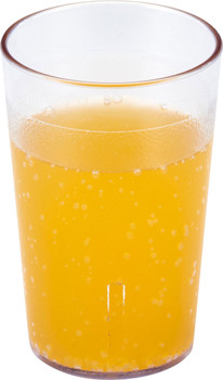 Cambro 800P152 8 oz Clear Plastic Pebbled Tumbler Cambro 800P152 8 oz Clear Plastic Pebbled Tumbler