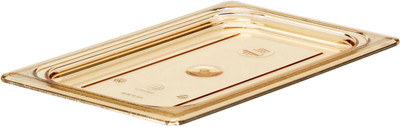 Cambro 40HPC150 1/4 Size High Heat Food Pan Lid - Flat Cambro 40HPC150 1/4 Size High Heat Food Pan Lid - Flat