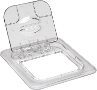 Cambro 60CWL135 1/6 Pan Polycarbonate FlipLid - Clear Cambro 60CWL135 1/6 Pan Polycarbonate FlipLid - Clear