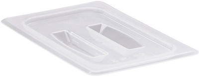 Cambro 40PPCH190 1/4 Size Translucent Food Pan Cover - W/Handle Cambro 40PPCH190 1/4 Size Translucent Food Pan Cover - W/Handle