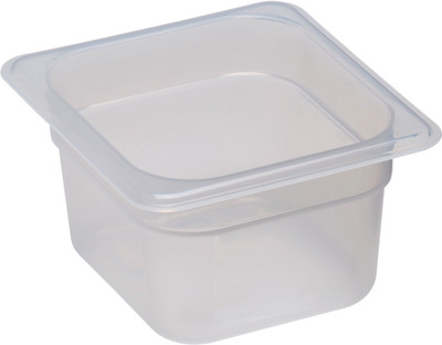 Cambro 64PP190 1/6 Size Translucent Food Storage Pan - 4" Deep Cambro 64PP190 1/6 Size Translucent Food Storage Pan - 4" Deep