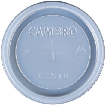Cambro CLNT8190 Disposable Lids for NT8 Newport Tumblers