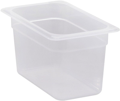 Cambro 46PP190 1/4 Size Translucent Food Storage Pan - 6" Deep Cambro 46PP190 1/4 Size Translucent Food Storage Pan - 6" Deep